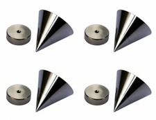 4x PIEDINO CASSE Hi End REGOLABILE spikes casse diffusori audio punta hi-fi