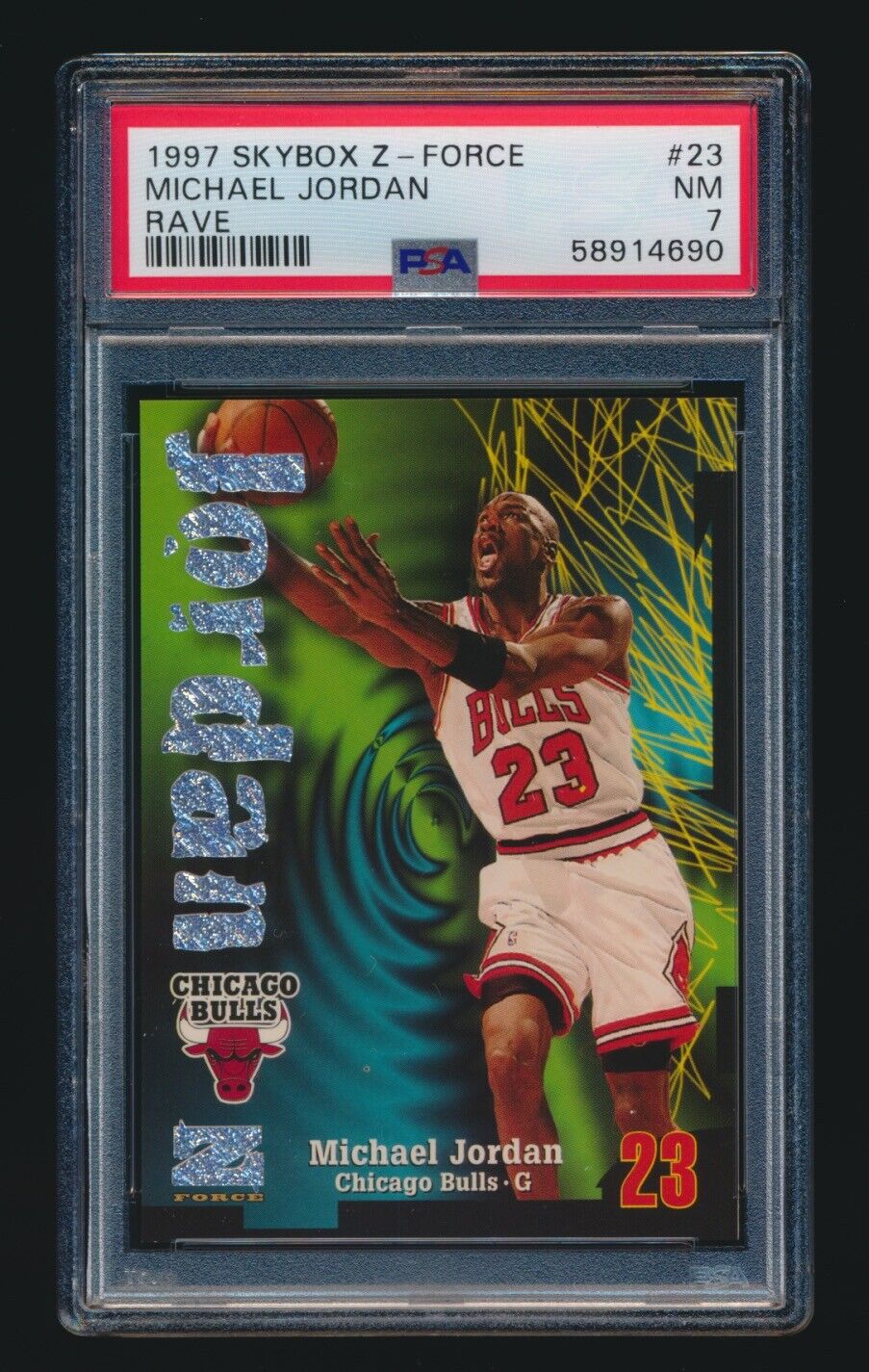 1998レア/100枚限定PSA MICHAEL JORDAN MJx LIVE