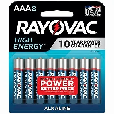 Kopen Alkaline Batteries, AAA, 8-Pk. -824-8T