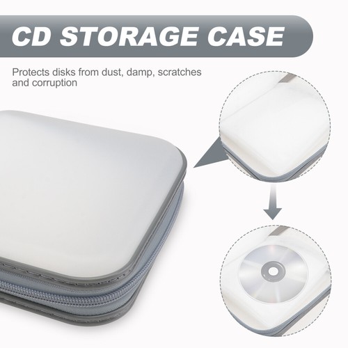 40 Capacity CD -Box -CD -Paket Reisen Tasche Für CD-Halter CD-Schutz - Afbeelding 7 van 12