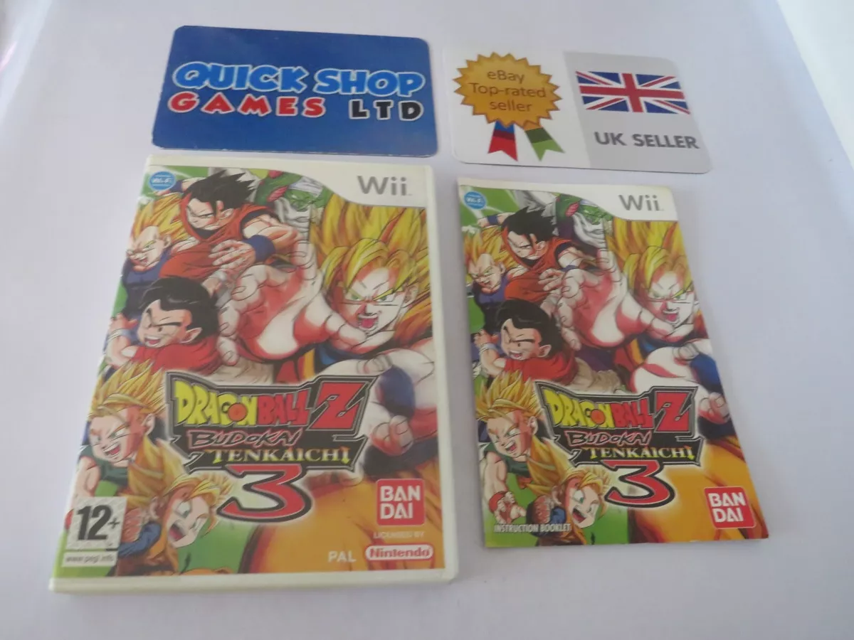 unopened New Copy Dragon Ball Z: Budokai Tenkaichi 3 (Nintendo Wii