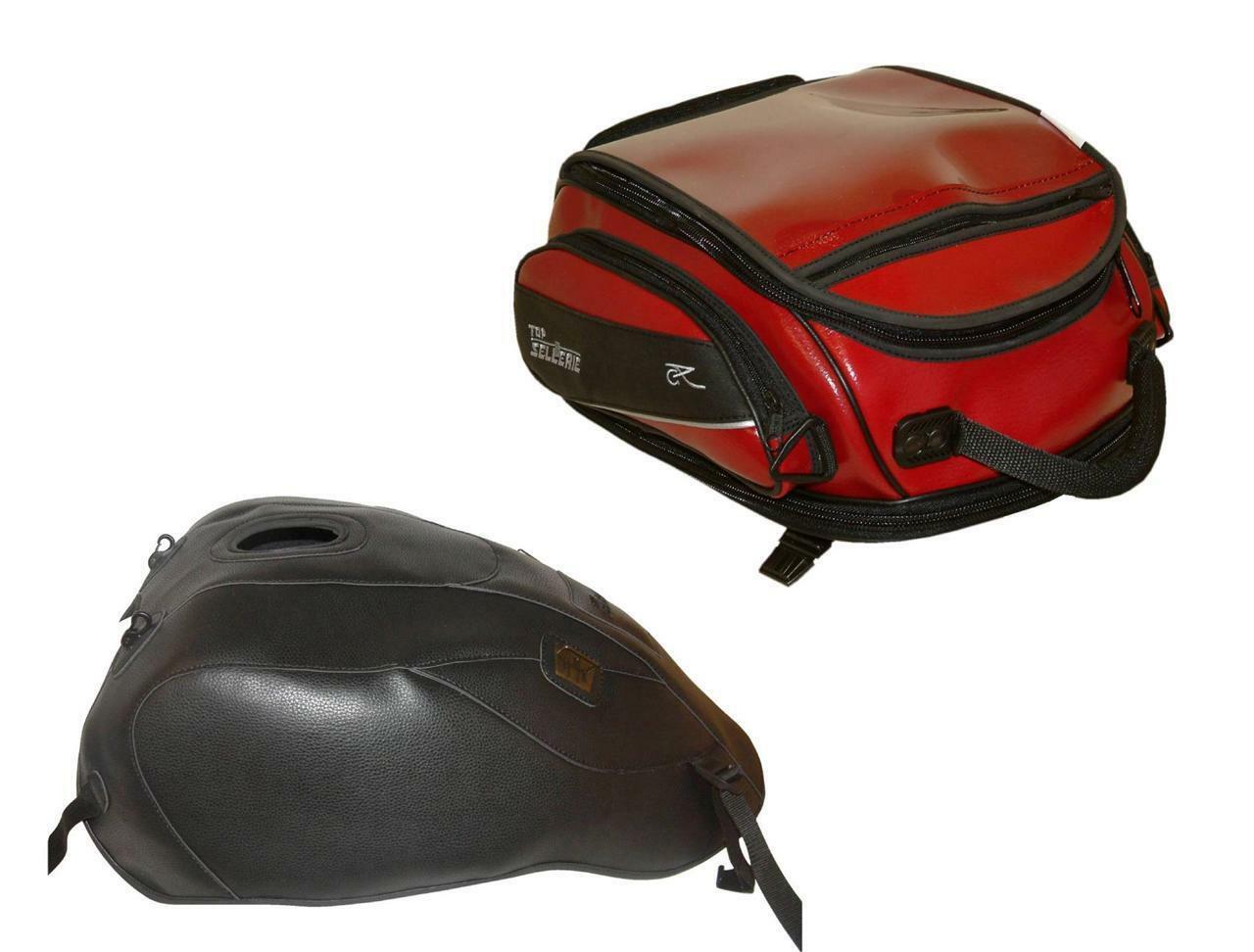 Couvre-réservoir Top Sellerie Honda CB 1100 noir avec fixations borsa intégrées