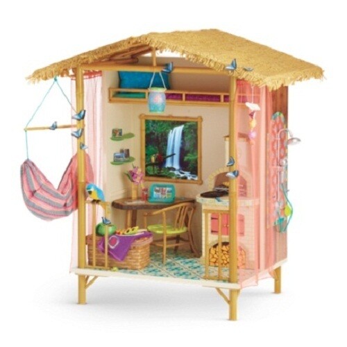 American Girl Doll LEA  RAINFOREST Tree BEACH HOUSE Rain Forest HABITAT Home
