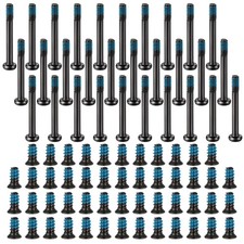 80pcs PC Case Fan Screws Kit Carbon Steel 6-32  M5 Screws for Radiator Fans