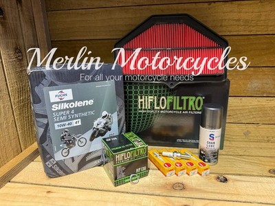 SUZUKI GSXR 600 K4 - K5 Silkolene 10w40 Service Kit inc Sump Washer - Next Day