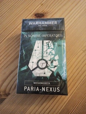 Warhammer 40k Missionswerk Karten Deutsch - Paria-Nexus - OVP - Warhammer 40000