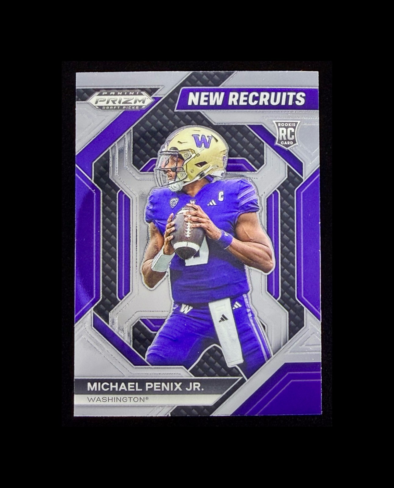 Michael Penix Panini Prizm Draft Picks New Recruits #NRMPJ Base