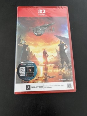Nintendo Switch 2 Final Fantasy VII Rebirth 7 w/ Zack Fair MTG Card Promo SEA