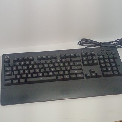 Logitech G213 Prodigy 820-008044 Wired RGB Gaming Keyboard Y-U0029 Black Tested