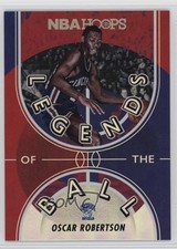 2021-22 Panini NBA Hoops Legends of the Ball Oscar Robertson #6 HOF qc6