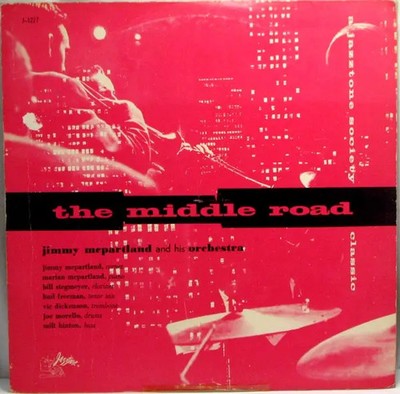 LP Jimmy McPartland And His Orchestra The Middle Road NEAR MINT Jazztone