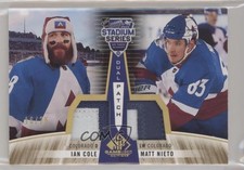 2020 Upper Deck SP Game Used 16/25 Matthew Nieto Ian Cole Matt Dual Patch 00jn