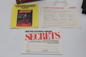 Alien Syndrome NES Nintendo Good Condition w/ Box & Insert