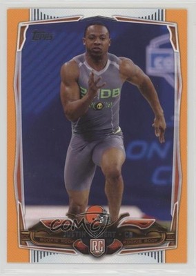 2014 Topps Factory Set Orange 90/96 Justin Gilbert #426 Rookie RC 0s0
