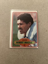 ❎1980 Topps Robert Brazile #79 Houston Oilers Football Vintage Card