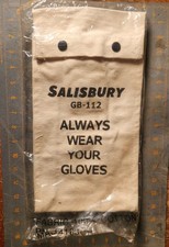 Honeywell Salisbury GB-112 Glove Bag with Clip (New) BAG ONLY