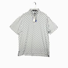 RLX Ralph Lauren Men's Golf Polo Shirt XL All Over Floral Print Wicking Tech