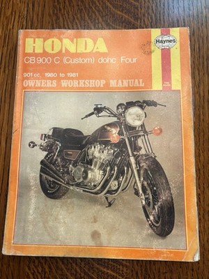 Haynes Workshop Manual 1980-81 Honda CB900c & CB 900 dohc Fours