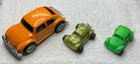 3 Small Vintage Tonka VW Volkswagen Bug Beetle U.S.A. Mexico Japan