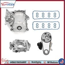 5.7l Timing Kit W Cover Oil Pump Set For 20092015 Dodge Ram 1500 Chrysler Hemi