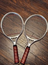 Pair of Vintage Tenex 980 Racquetball Racquets - Made In Japan