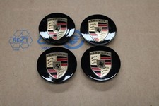 4X Original Porsche Cayenne Wheel Center Caps 9P1601147 J