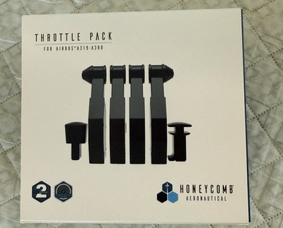 Honeycomb Aeronautical Throttle Pack for Airbus A319-A380   Flight Simulator ...
