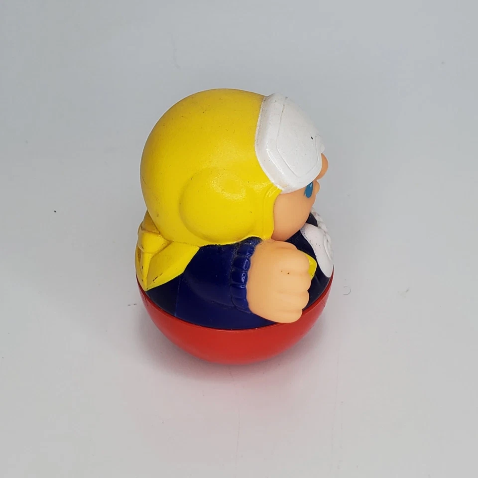 1987 Playskool Weebles Wobble Scuba Diver Boy Avatar 3" - Image 4 of 4