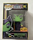 Funko Pop Disney Villains #1082 Maleficent Black Light Hot Topic Exclusive New