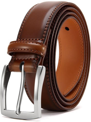 Mens Dress Belt - Genuine Leather Dress Belts For Men,Casual Suit Jeans Belt-...