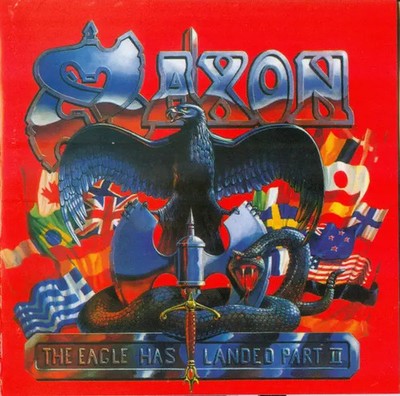 2xCD Saxon The Eagle Has Landed Part II CMC International Records