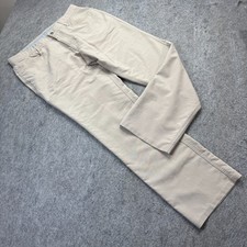 FootJoy 5-Pocket Golf Pants Men 36 x 31* Beige Athletic Fit Stretch Performance