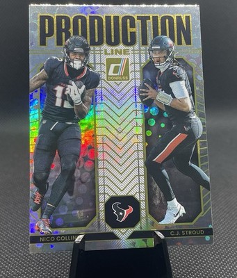2025 Panini Donruss - Production Line C.J. Stroud, Nico Collins #11