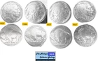 Lot 2: 4 US Philadelphia Mint Buffalo Nickels🪙Antique⌛Unrestored Dates