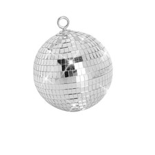 6 Inch Small Mirror Disco Ball Hanging Reflective Party Decoration Prop