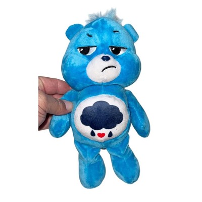 Care Bears Grumpy Bear 8'' Plush Toy by Basic Fun Blue 2020 retro stuffed animal