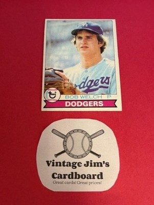 1979 Topps - Bob Welch #318 (RC) L.A. Dodgers!  FREE SHIP 