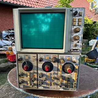 Tektronix D13 Analog CRT Oszilloskop 2 Kanal Dual Beam 5A21N/5A22N/5B12N