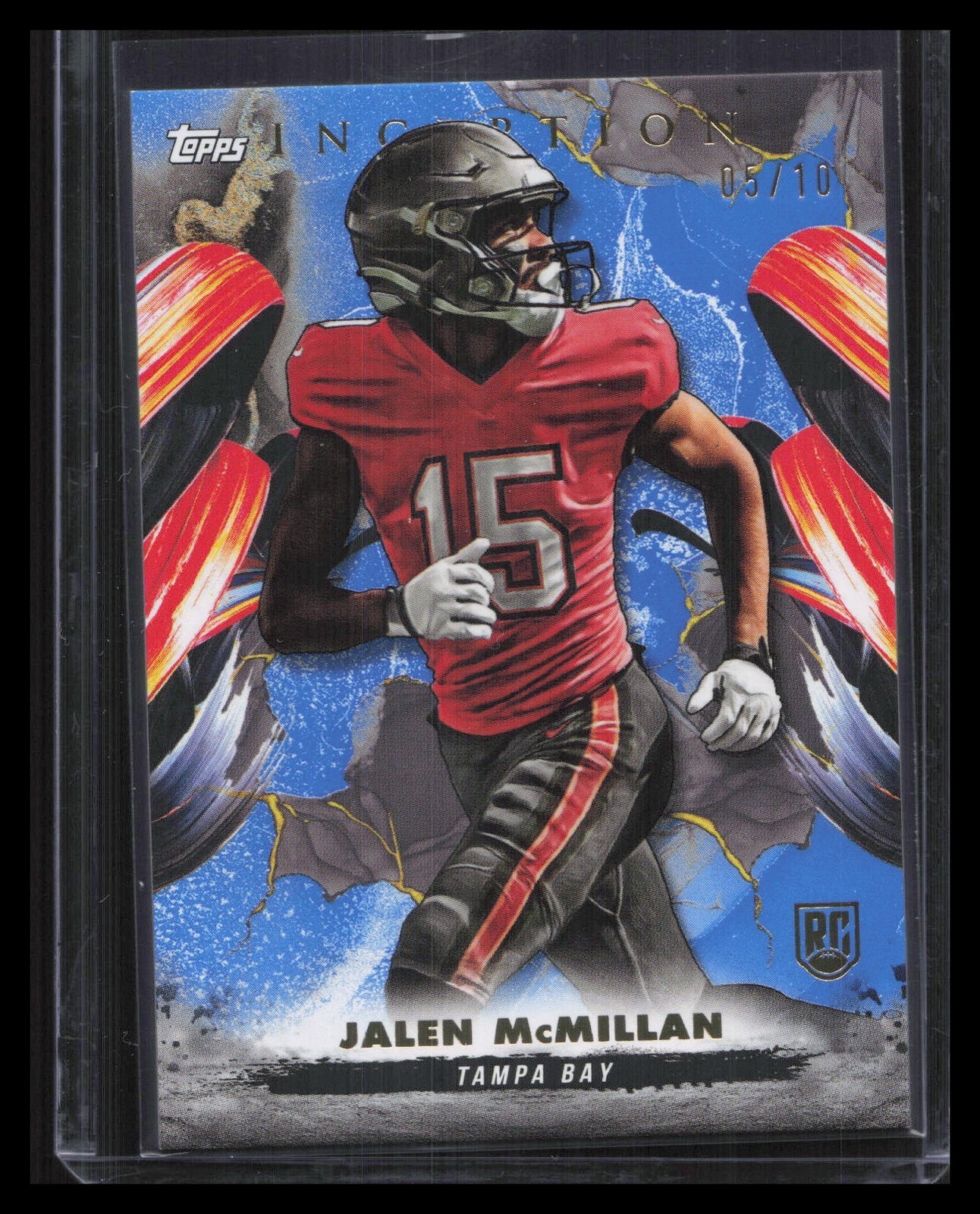 Jalen McMillan Topps Inception #183 Blue