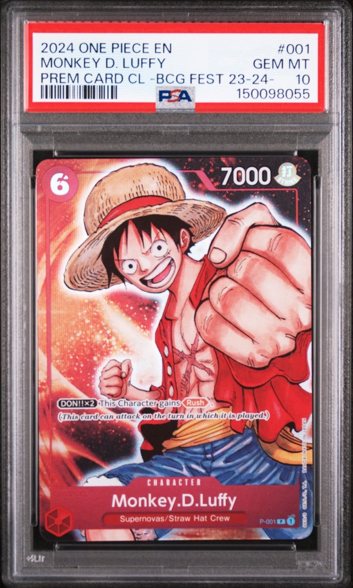 2024 #001 MONKEY D. LUFFY PSA 10 | eBay
