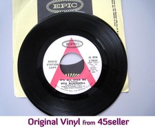 OTIS BLACKWELL promo 'It's All Over Me' EX+ ORIGINAL with cover Northern Soul 45