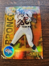 2000 Finest #17 Rod Smith Gold Refractors #/300