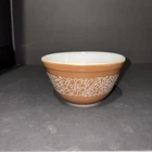 Vintage Pyrex 750 ml Mixing Bowl #401 Woodland Brown Design