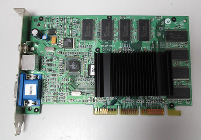AOPEN Nvidia GeForce 2 MX400 64MB-128Bit AGP Grafikkarte