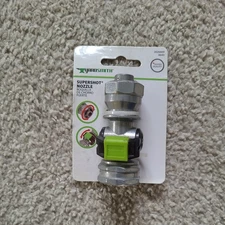 Yardsmith SUPERSHOT Nozzle Pinpoint/Wide Hose Spray Adjustable Thumb Control NEW