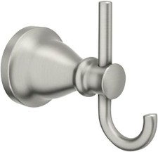 Moen MY2703BN Hilliard Double Robe Hook in Brushed Nickel