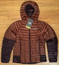 Mountain Hardwear Ghost Whisperer Hoody Jacket Women?s XS 800 Fill Brand New NWT