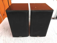 Pair of 2 Paradigm Titan v2 Black Bookshelf Speakers