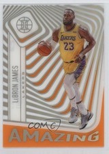 2020-21 Panini Illusions Amazing Orange LeBron James #12 8mm