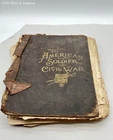Antique 1895 The American Soldier in the Civil War Book Stanley-Bradley Pub Co